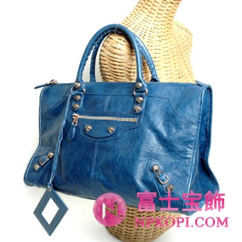 バレンシアガ（BALENCIAGA）ザ・ジャイアント ワーク　レディースハンドバッグ　ブルー　285451-D94JO-4175 